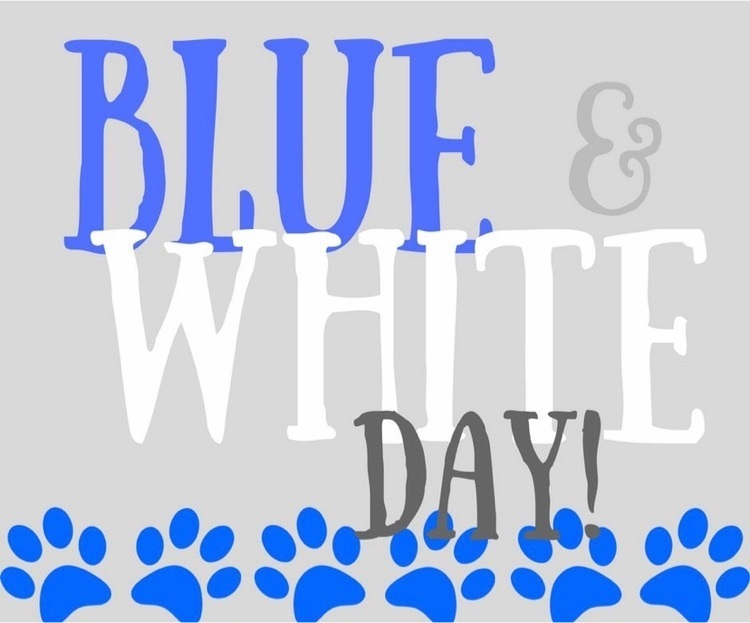 blue & white day